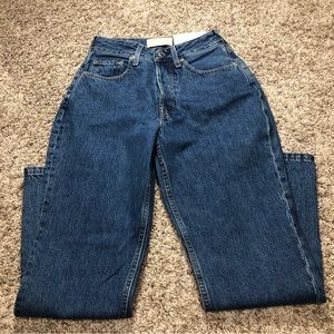 NEW Everlane Curvy 90s Cheeky Straight Jeans sz 25